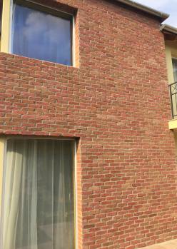 rusztikus szeletelt t�gla v�r�s k�ls� szelet